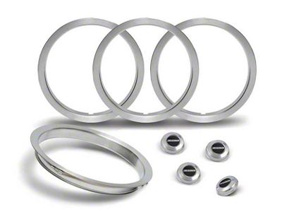 1979-1981 Camaro Z28 5-Spoke Wheel Center Cap And Trim Ring Set