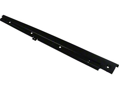 Side T-Top Trim Molding, Left, Black Powder Coated, 79-82