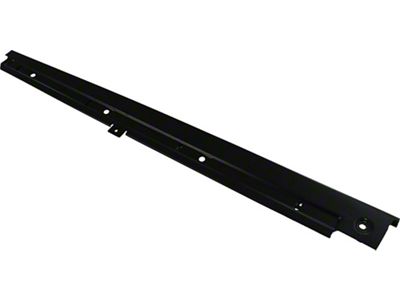 Side T-Top Trim Molding, Left, Black Powder Coated, 79-82