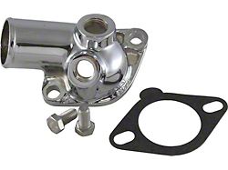 1979-1982 Corvette Thermostat Housing With 2 Emission Ports Chrome Small Block (Sports Coupe)