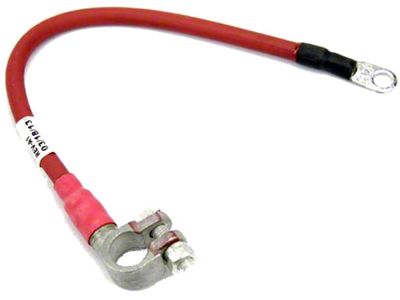 1979-1993 Mustang Positive Battery Cable, Show Quality
