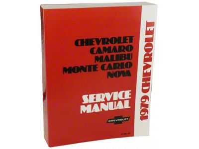 1979 Chevrolet, Camaro, Malibu, Monte Carlo, Nova Service Manual