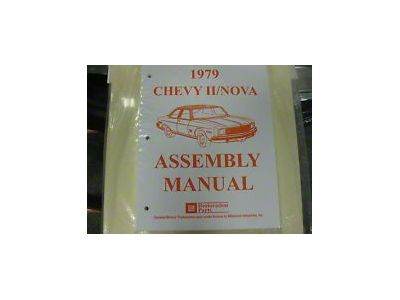 1979 Chevy II Nova Factory Assembly Instruction Manual