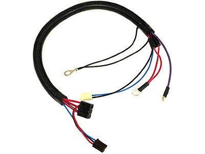 1979 Corvette Engine And Starter Extension Wiring Harness With Air Conditioning And Auxiliary Fan Show Quality (Sports Coupe)