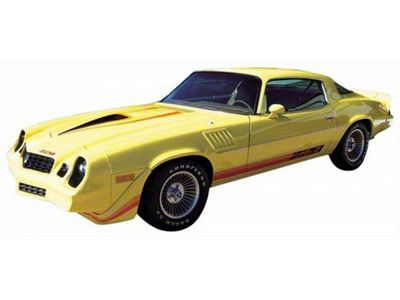 1979 Z/28 Camaro Dual Color Stripe Kit (Z28 Coupe)