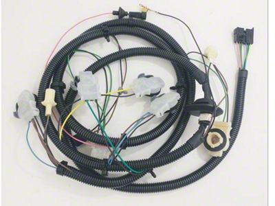 1980-1981 Camaro Engine Harness V6, 229 c.i. LC3 , with K30, with MV9