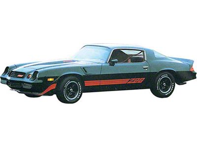 1980-1981 Camaro Strip Kit, Z28, Spectra Red/Tomato Red/Blazing Red (Z/28 Coupe)