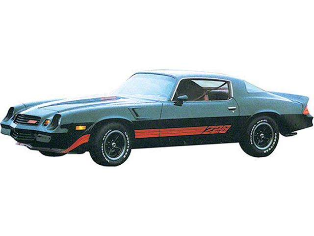 1980-1981 Camaro Strip Kit, Z28, Spectra Red/Tomato Red/Blazing Red (Z28 Coupe)