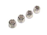 Aluminum 8-Slot Wheel Center Caps with Emblems; Chrome (73-82 Corvette C3)