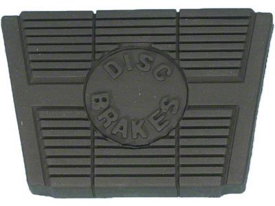 1980-1981 Corvette Brake Pedal Pad For Cars With 4-Speed Transmission (Sports Coupe)