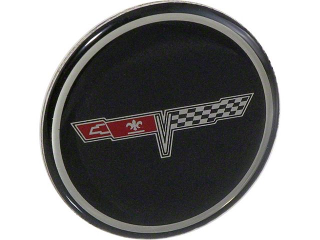 Wheel Center Cap Emblem, 1980-1981 (Sports Coupe)