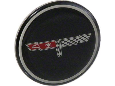 Wheel Center Cap Emblem, 1980-1981 (Sports Coupe)