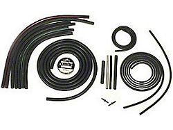 1980-1982 Corvette Headlight And Windshield Wiper Vacuum Hose Kit 