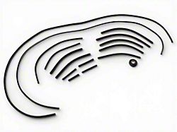 1980-1982 Corvette Headlight And Windshield Wiper Vacuum Hose Kit 