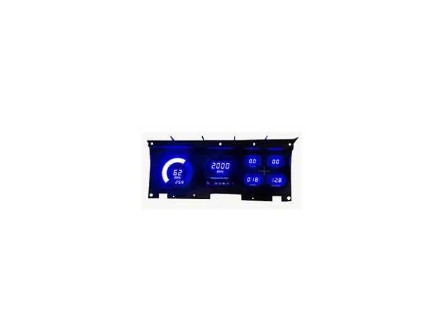 1980-1986 Ford Truck - LED Digital Gauge Cluster- Blue