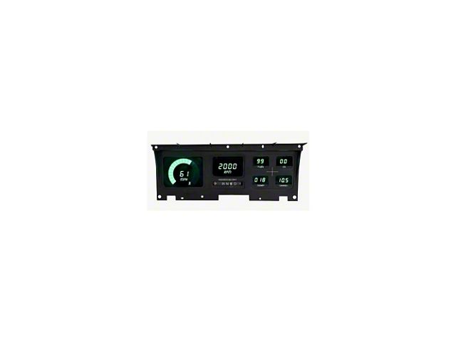 1980-1986 Ford Truck - LED Digital Gauge Cluster- Green