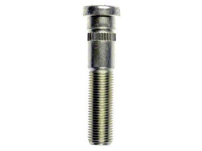 9/16-18 Serrated Wheel Studs; 0.625-Inch Knurl; 2-25/32-Inch Length
