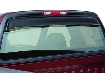 1980-1993 Ford Pickup Truck Shadeblade Rear Window Deflector - Smoke