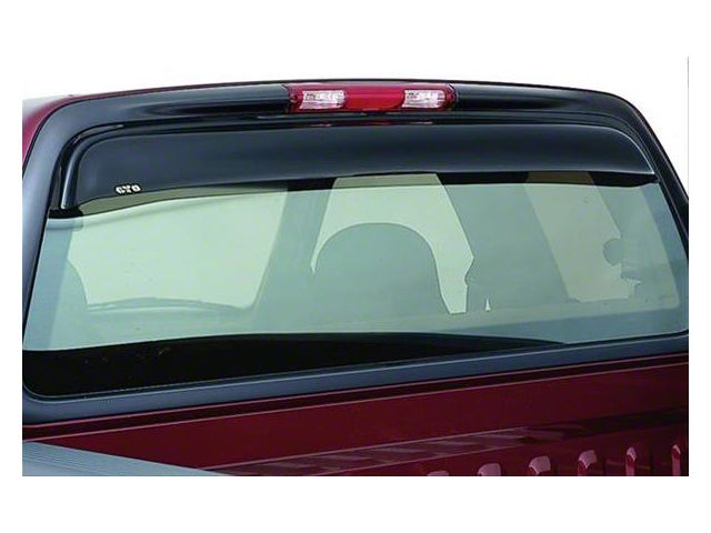 1980-1993 Ford Pickup Truck Shadeblade Rear Window Deflector - Smoke