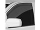 1980-1996 Bronco Ventgard Sport Style Window Deflectors - Front - Carbon Fiber Look