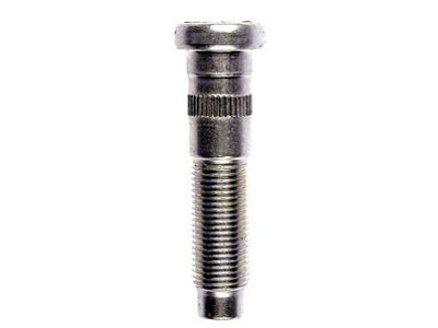 9/16-18 Serrated Wheel Studs; 0.620-Inch Knurl; 2-5/8-Inch Length