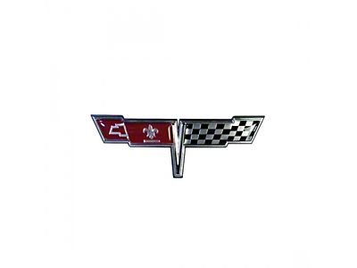 1980 Corvette Fuel Door Emblem, Sold as Each
