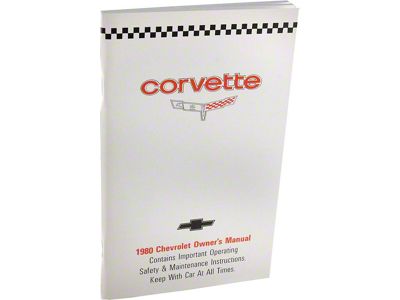 1980 Corvette Owners Manual (Sports Coupe)