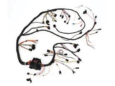 1980 Corvette Rear Body And Lights Wiring Harness With Rear Window Defogger Show Quality