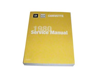 1980 Corvette Service Manual (Sports Coupe)