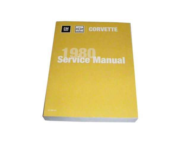 1980 Corvette Service Manual (Sports Coupe)