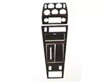 1981-1982 Corvette Center Dash And Console Trim Kit For Cars With Air Conditioning Rosewood