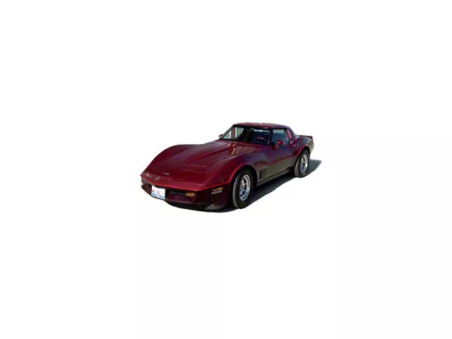 1981-1982 Corvette Factory Stripe Kit Two-Tone Red