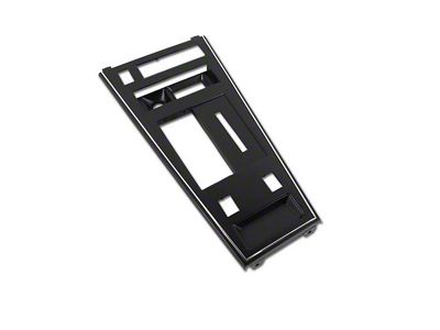 Shifter Cnsl Trim Plate,w/Pwer Wndw & Rr Defrst,81-82 (Sports Coupe)