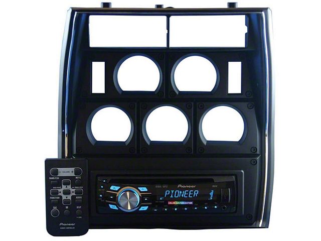 1981-1982 Corvette Vintage Car Audio Stereo Pioneer iPhone Series 200 Watts With Bezel