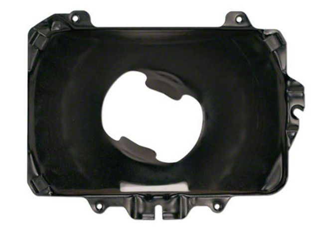 Headlight Bucket Lower RH Dual HL 81-87