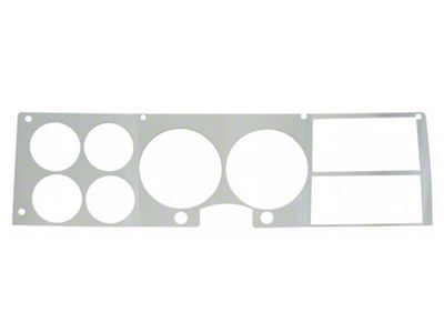 Dash Bezel Alum Applique 81-87