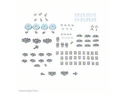 Front End Fastener Kit, Steel, Standard (81-86 C10; 81-86 K10; 81-87 Blazer; 81-87 Jimmy)