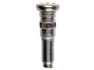 1/2-20 Serrated Wheel Studs; 0.625-Inch Knurl; 2-1/4-Inch Length