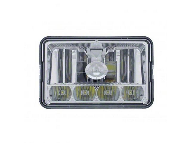 1981-1991 Chevy-GMC Truck Crystal LED Headlight, Dual Headlight Models, 4x6