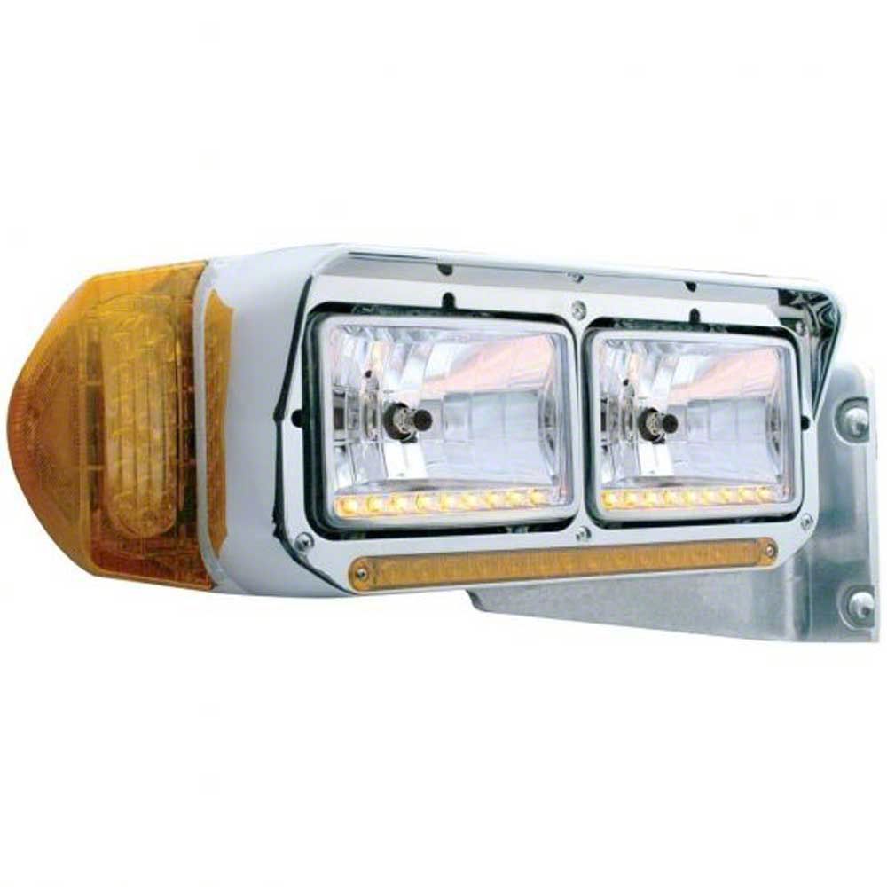 Ecklers Crystal Halo Headlights; Carbon Fiber Look Housing