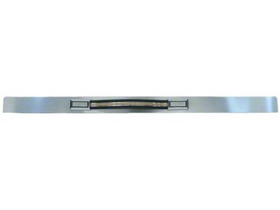 1981-1991 Chevy-GMC Truck Trim Inserts, Rear, Full Size, Brushed AluminumTrim Inserts With Pull Straps