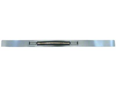 1981-1991 Chevy-GMC Truck Trim Inserts, Rear, Full Size, Brushed AluminumTrim Inserts With Pull Straps