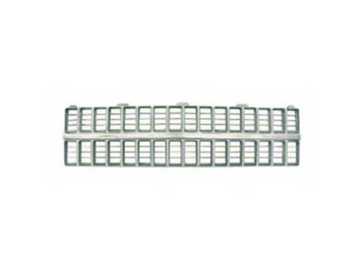 1981-82 Chevy Truck Grille Insert-Silver With Chrome
