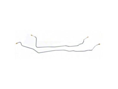 1981-87 Chevrolet/GMC Truck 2wd/4wd Rear Axle Lines 2pc, 3/4 ton, Standard Rear End, 6 Lug, OEM
