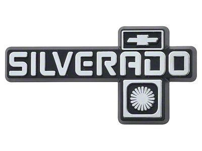 1981-87 Chevy Truck Silverado Dash Emblem