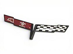 1981 Chevrolet Corvette Fuel Door Emblem, Sold as Each 