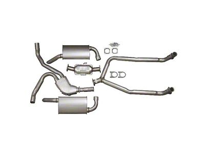 1981 Corvette Exhaust Kit Small Block For All Applications (Sports Coupe)