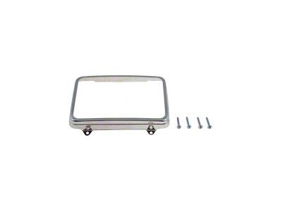 1982-1983 Malibu Headlight Retaining Ring, Chrome