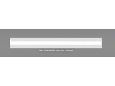 1982-1984 Camaro Z28 Lower Door Extensions
