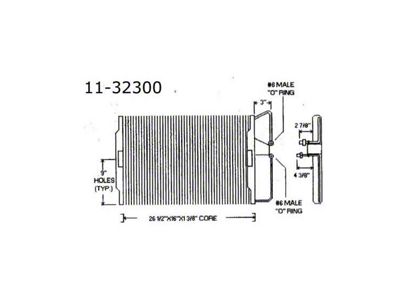 1982-1985 Camaro 305, Factory Replacement Condenser